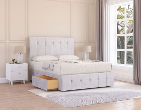 Cambridge Bed | Modern Panelling, Classic Upholstering | Sloomy