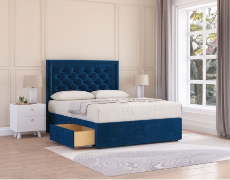 Montana Divan Bed Set | Upholstered Classic Style | Sloomy