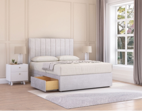 Kansas Divan Bed Set | Upholstered Classic Style | Sloomy