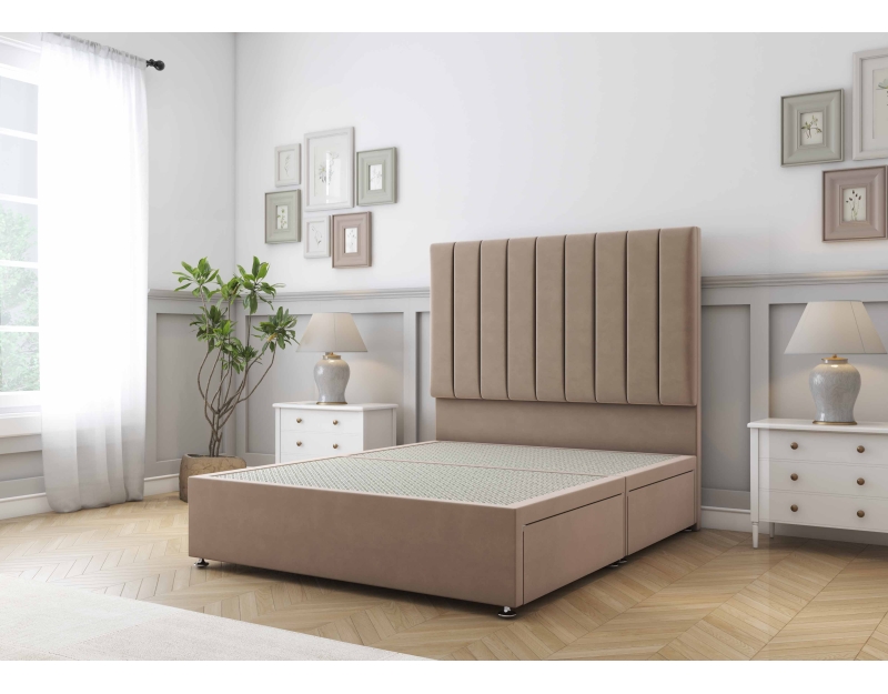 Kansas Divan Bed | Luxury Upholstered Base with Storage