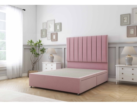 Kansas Divan Bed | Luxury Upholstered Base with Storage